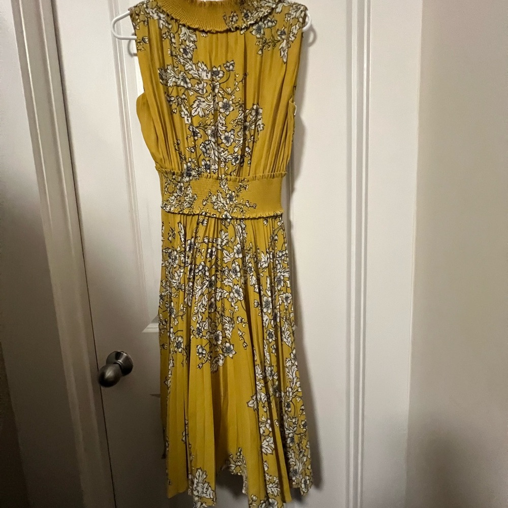 Floral Yellow Dress